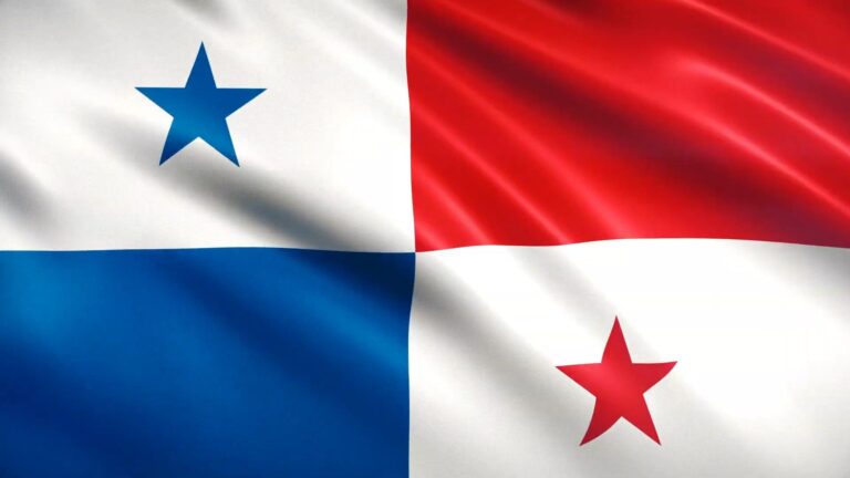 Panama Flag Waving